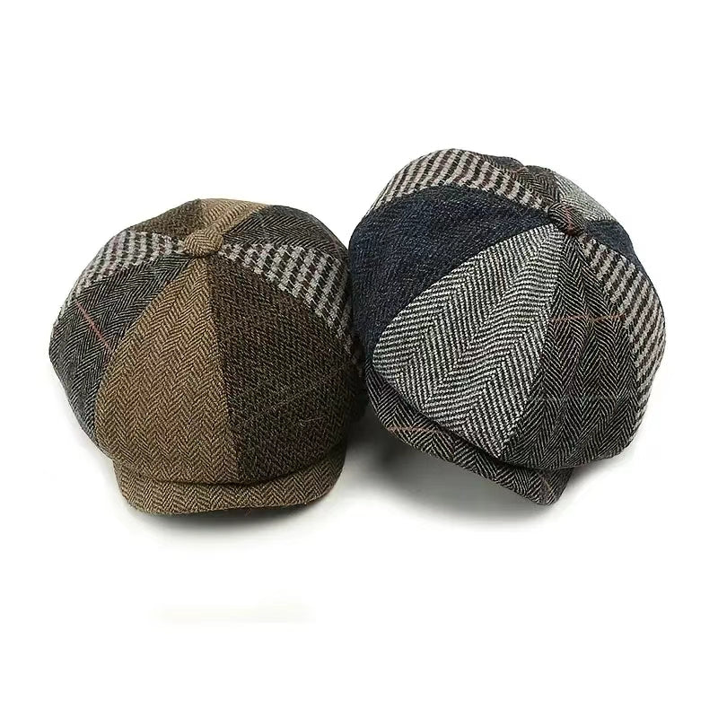 Casquette Plate Angiales Patchwork