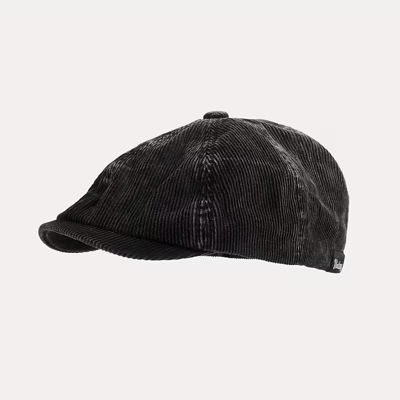 Casquette Gavroche en Velours Côtelé
