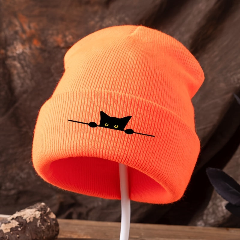 Bonnet Angiales Chat Brodé