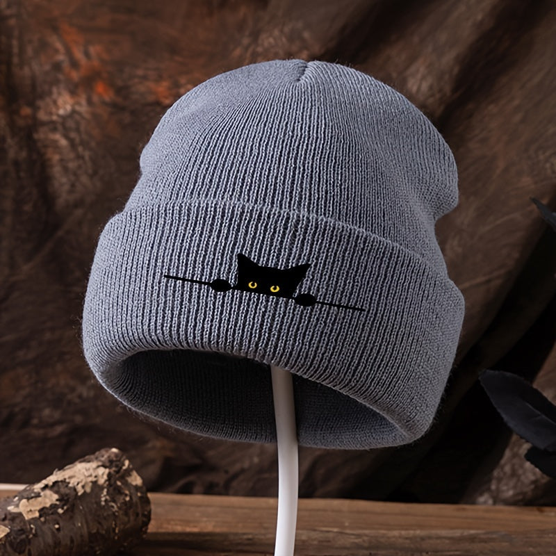 Bonnet Angiales Chat Brodé