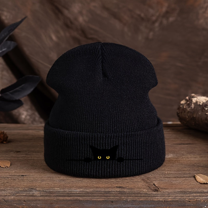 Bonnet Angiales Chat Brodé