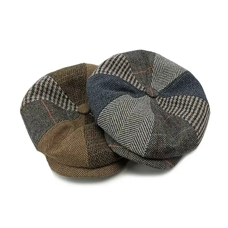 Casquette Plate Angiales Patchwork