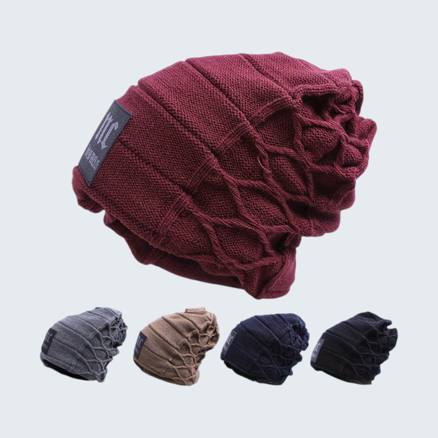 Bonnet-Snood Angiales Torsadé