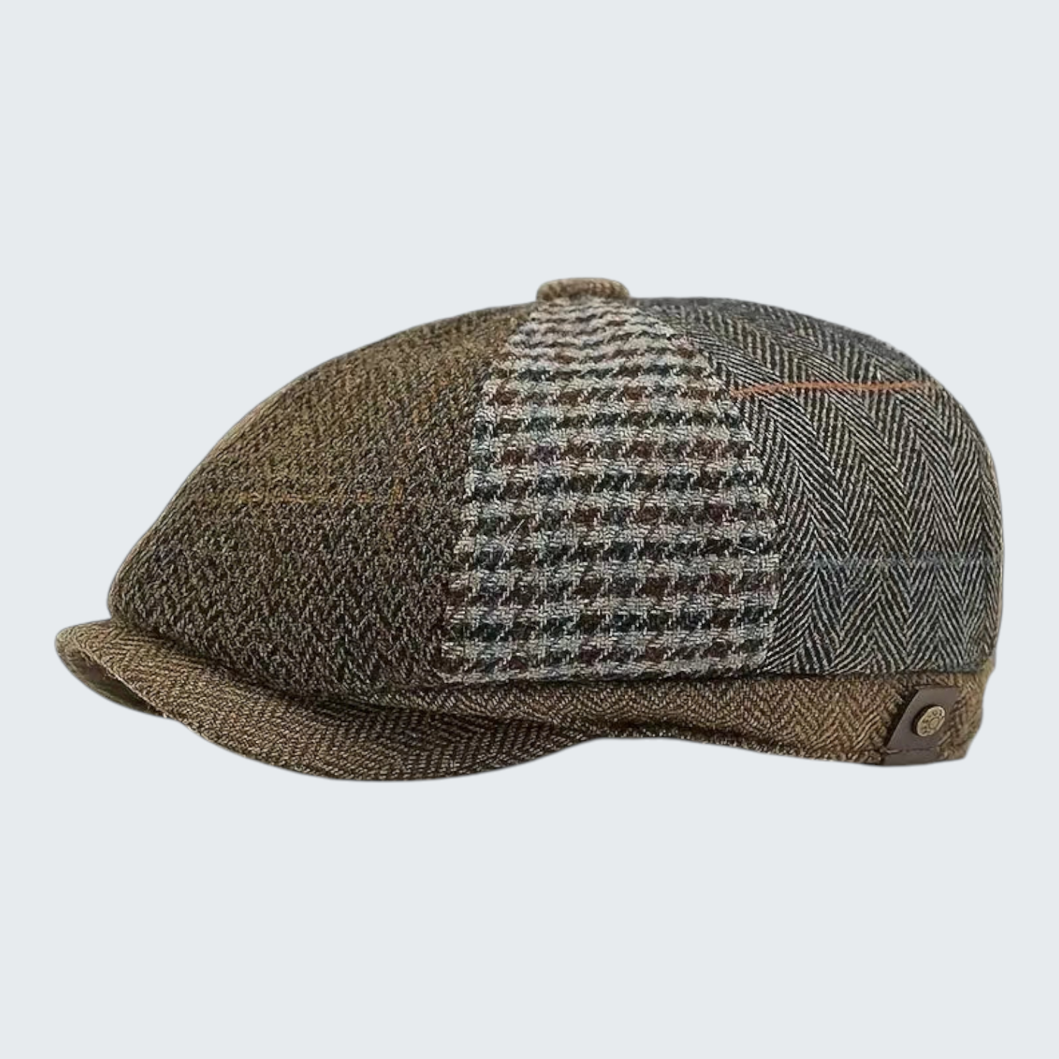 Casquette Plate Angiales Patchwork