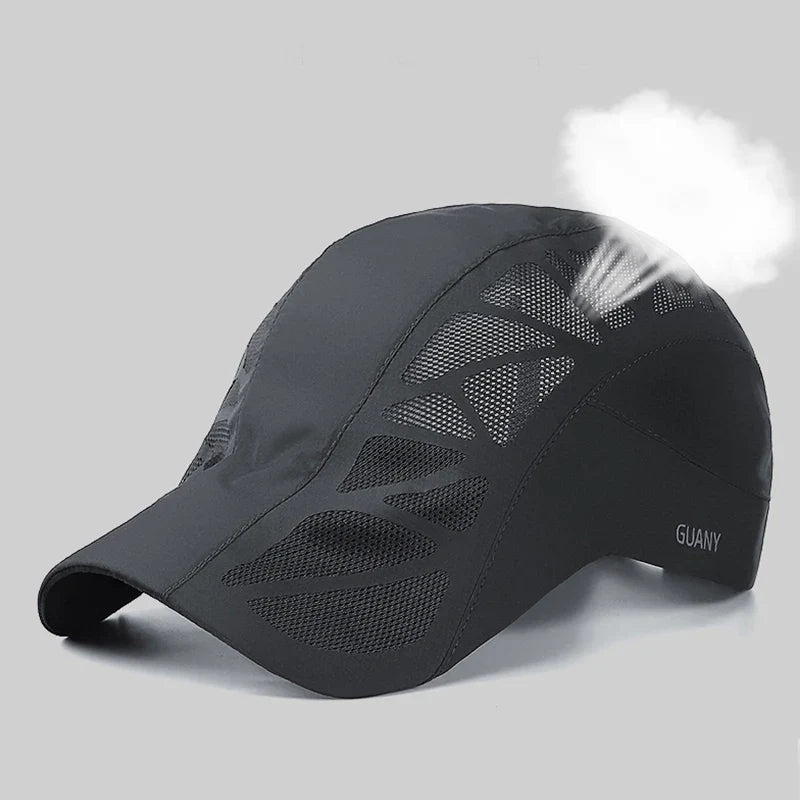 Casquette Plate Respirante