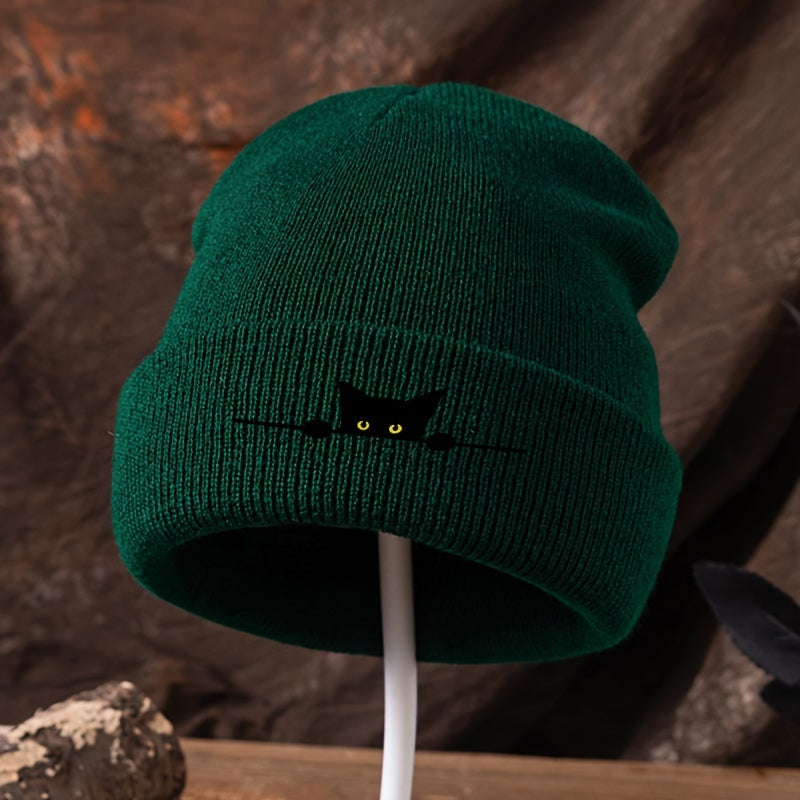 Bonnet Angiales Chat Brodé