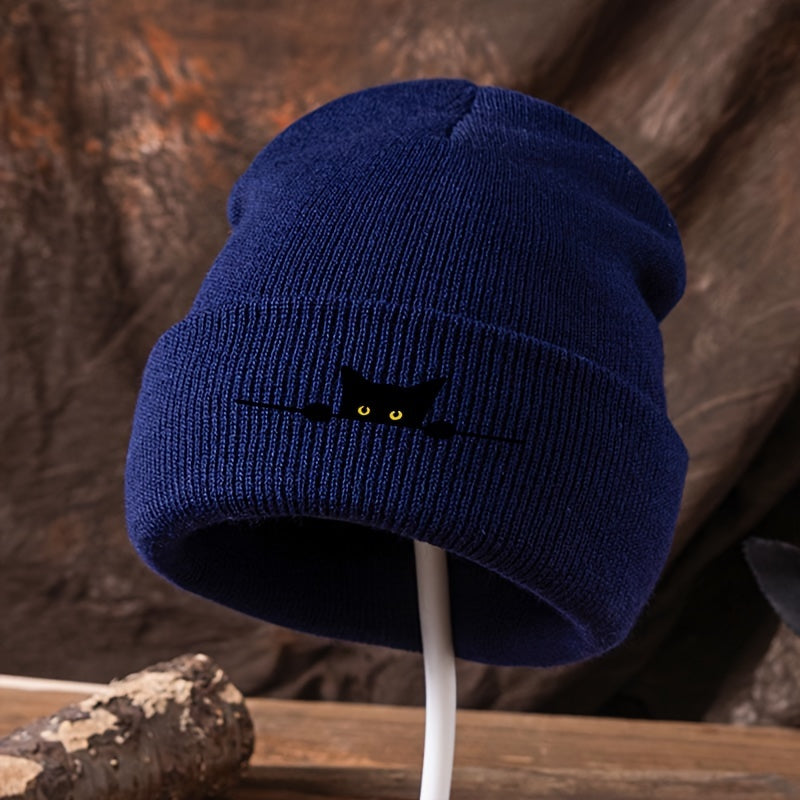 Bonnet Angiales Chat Brodé