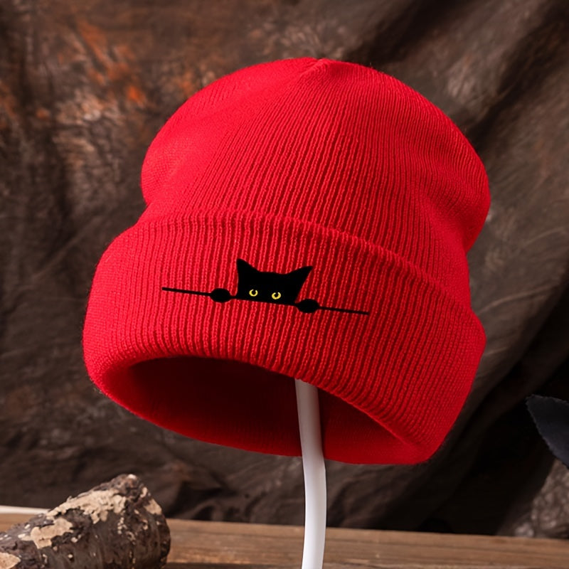 Bonnet Angiales Chat Brodé