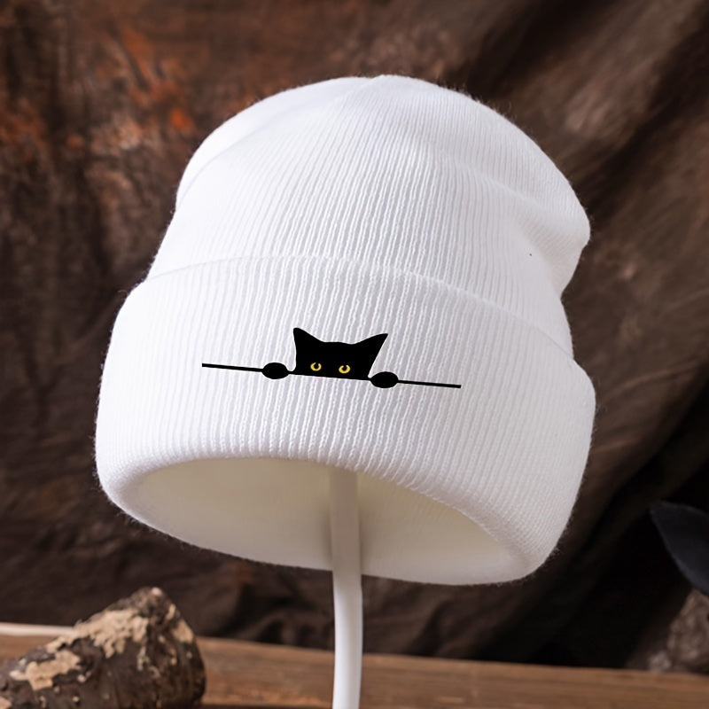 Bonnet Angiales Chat Brodé