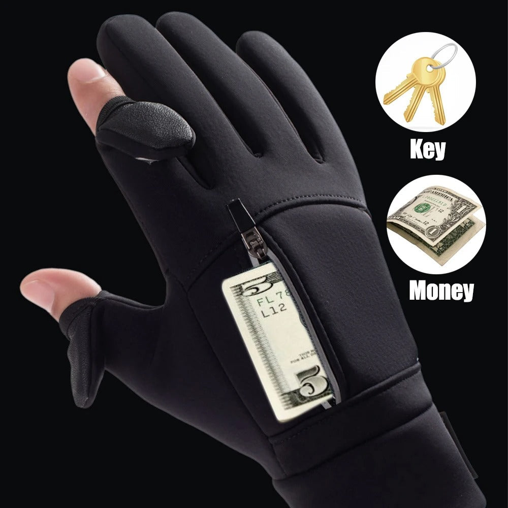 Gants Tactiles - Doigts Flip-Top